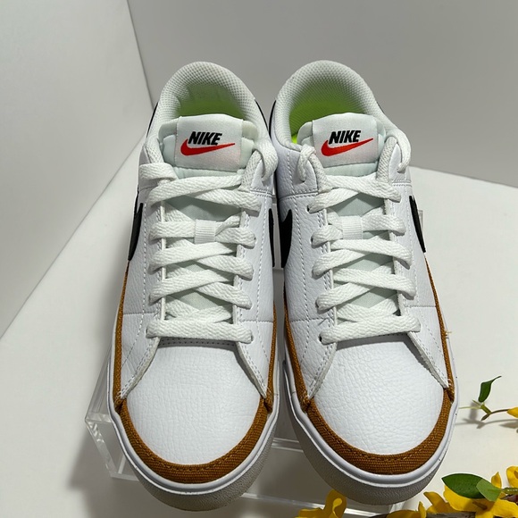 Nike Shoes - Nike Court Legacy NN White Desert Ochre/Team Orange/Black Women’s Shoes 6.5